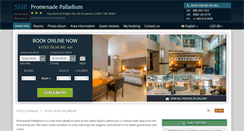 Desktop Screenshot of hotel-promenade-palladium.com